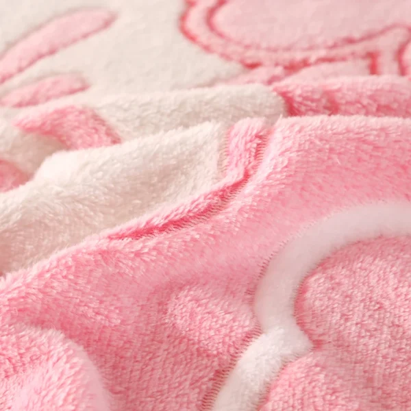Flower Printing Flannel Blanket Soft Skin-friendly Bed Sofa Warm Throw Blanket Bed Sheet Bedspread Summer Winter Blanket - Image 6